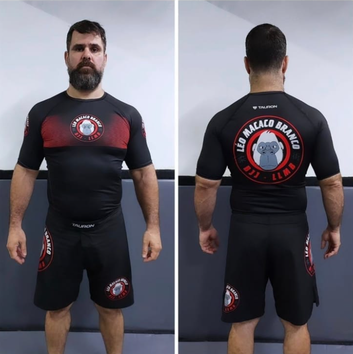 Uniforme LEO LIMA MACACO BRANCO Tijuca RJ